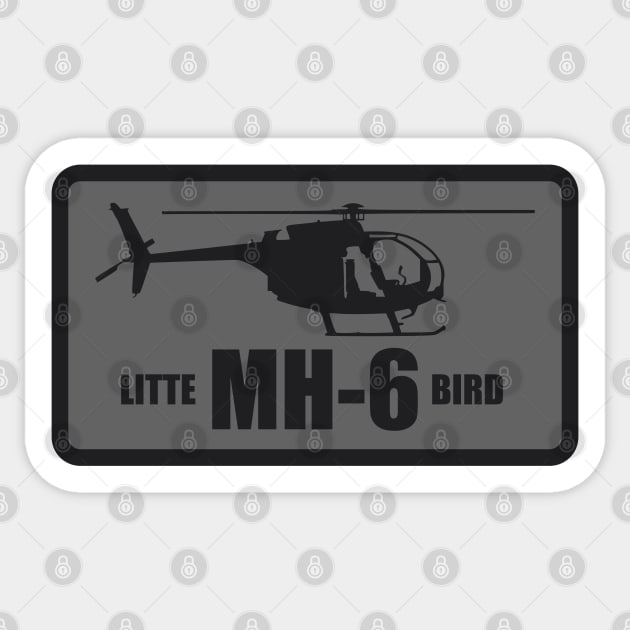 MH-6 Little Bird Sticker by TCP